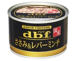 デビフの缶詰ささみレバーミンチ