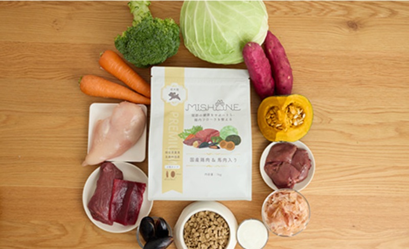 小型犬のからだを作る素材を豊富に使用したミシュワン