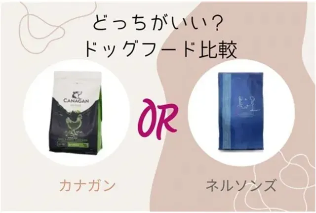 カナガンとネルソンズの違いは？2つの人気ドッグフードを徹底比較！